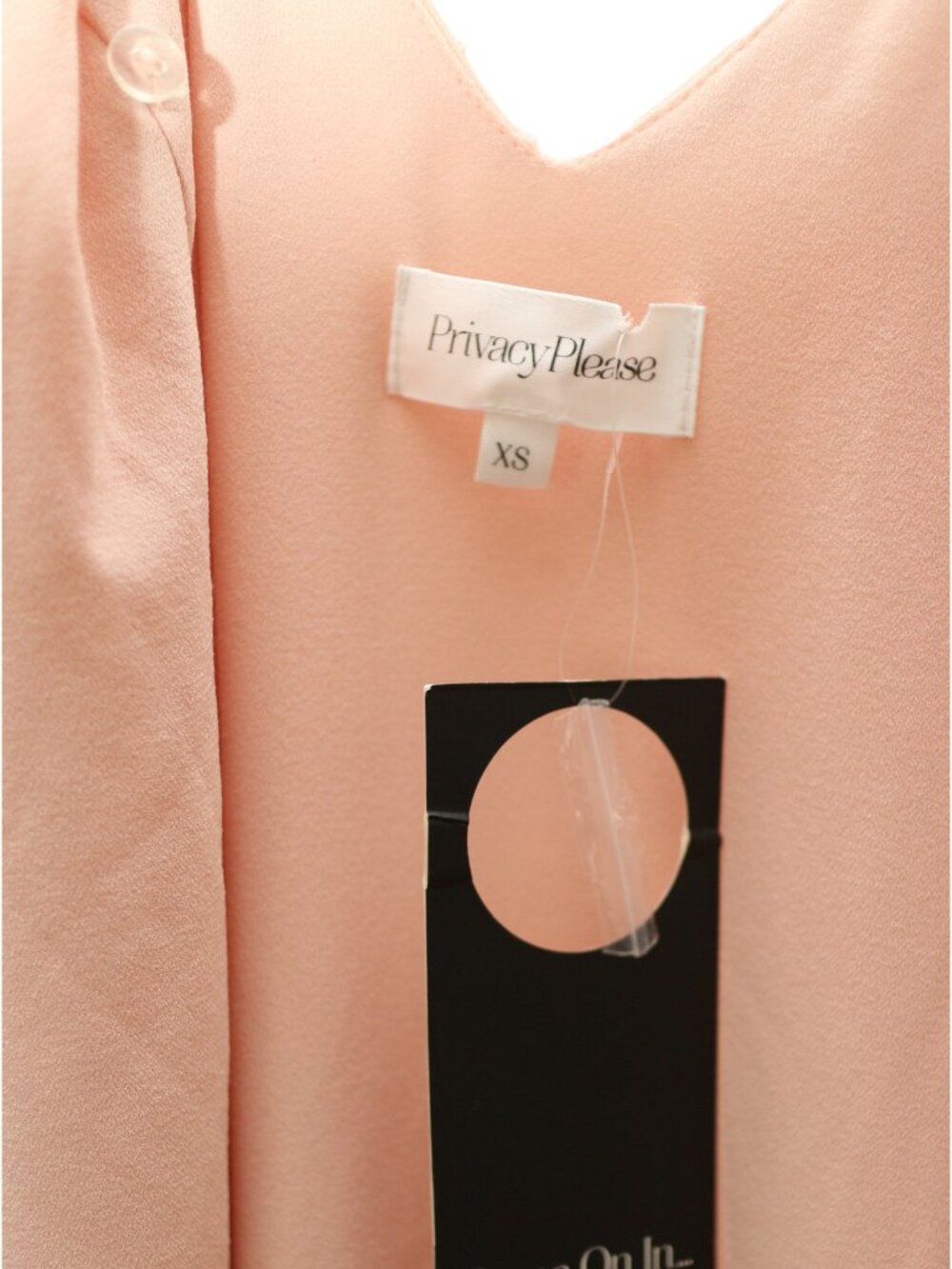 Privacy Please X Revolve Maxi Wrap Dress Peach Pink Sleeveless Size XS - Picture 13 of 15
